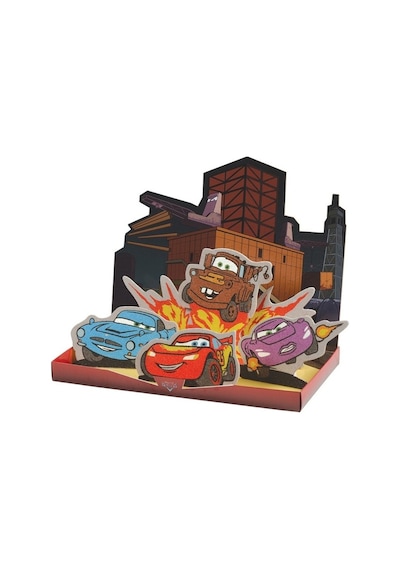 Disney Cars Tiyatro Sahnesi Büyük Kum Boyama Seti-red Castle Bks-01