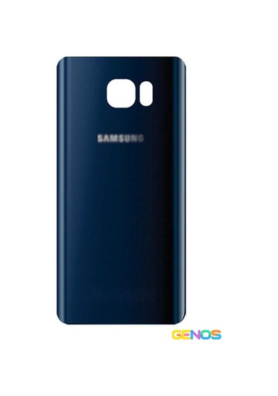Samsung Galaxy Uyumlu Note 5 N920f N920c Arka Kapak Pil Kapağı Batarya Kapağı Cam Lacivert Diğer