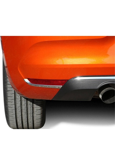 Renault Clio Reflektör Çıtası - Krom 2 Parça Hb 2019-2022