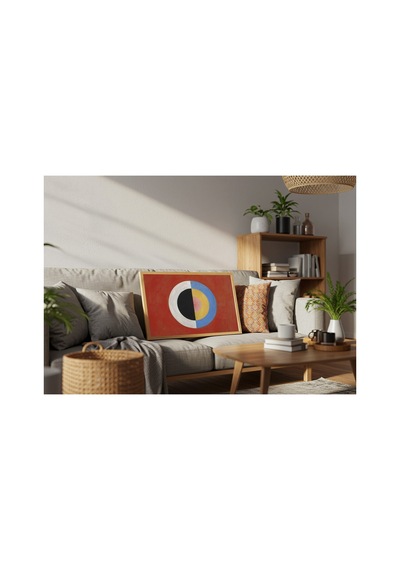 Hilma Af Klint Kuğu No.17 Çerçevesiz Poster 30x42 Cm A3 Tablo Soyut Sanat Duvar Dekoru