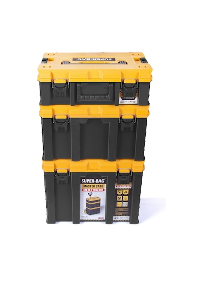 Super-bag S-m-l Master Case 3'lü Set Takım Arabası Asr-6030
