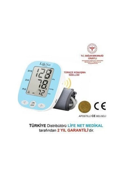 Türkçe Konuşan Kol Tipi Dijital Tansiyon - Medikaltec Balmont Türkçe Konuşan Kol Tipi Dijital Tansiyon Aleti Kf-65a