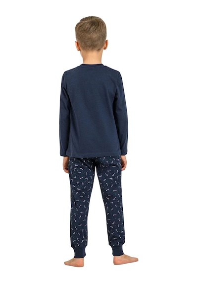 Rolypoly Rp3935c Baba Oğul Uzun Kol Pijama Takım Oğul Lacivert