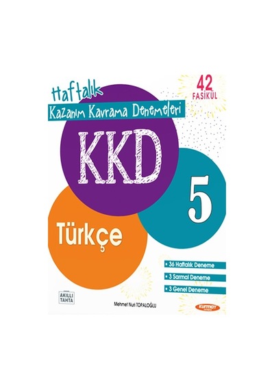 5. Sınıf KKD Türkçe Denemeleri Kurmay Yayınları