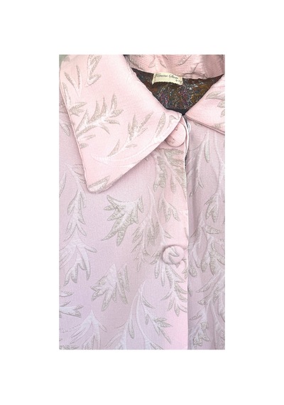 Lila Mare Tekstil Tasarım Kap Ceket Pembe Pembe