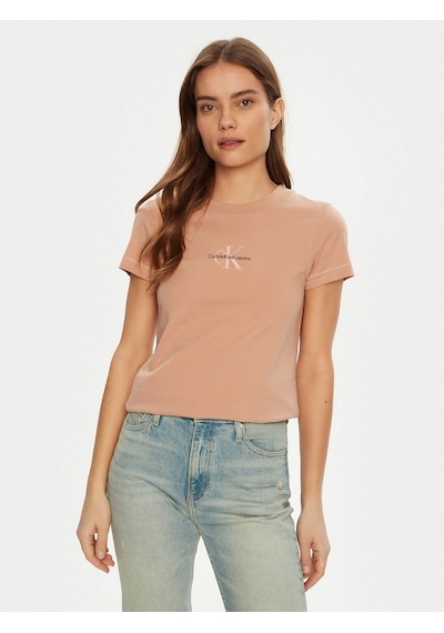 Calvin Klein Calvın Kleın Kadın T-shırt J20j223563-tgw Pembe