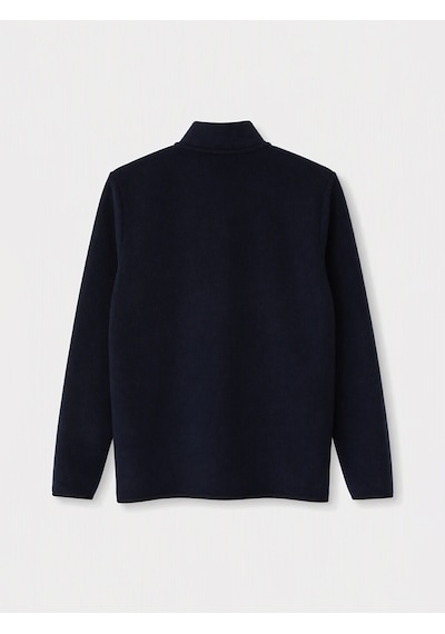 Lcwaıkıkı Classic Lacivert Dik Yaka Erkek Polar Fermuarlı Sweatshirt