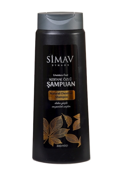Simav Synaus Erkeklere Özel Kestane Özlü ve Termal Sulu Şampuan 500 ML