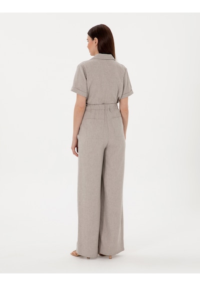 Pierre Cardin Kadın Gri Tulum Dokuma 50301193-vr024 Gri
