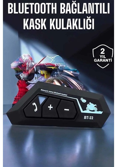 Kask Kulaklık Bluetooth Motosiklet Kulaklık Intercom Su Geçirmez 38284949