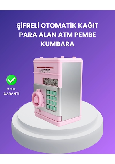 Mey İthalat Çocuklar İçin Eğitici Elektronik Şifreli Kumbara