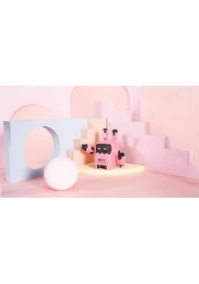 GravaStar Delta35 Pembe Robot Figürlü 35W Hızlı Şarj Adaptörü