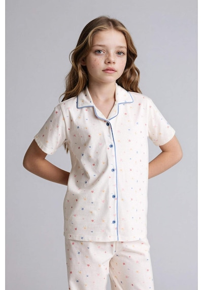 Defacto %100 Pamuklu 2'li Pijama Takımı Kız Çocuk H2654A826SP