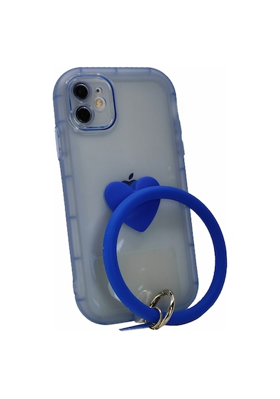 Apple Uyumlu iPhone 11 Nettech Halka Bilekli Seffaf Seri Arka 556740523