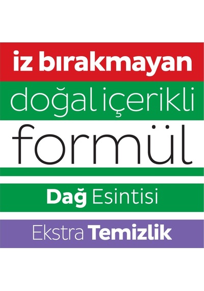 Mountain Yüzey Temizlik Havlusu&mendili Dağ Esintisi 100 Yaprak Diğer