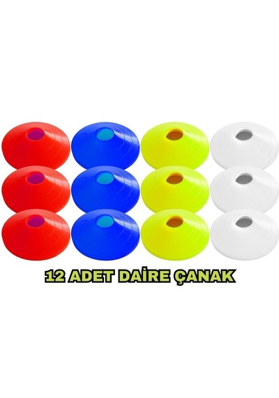 Kodispa Slalomlu 17cm Hunili Full Antrenman Seti Çok Renkli