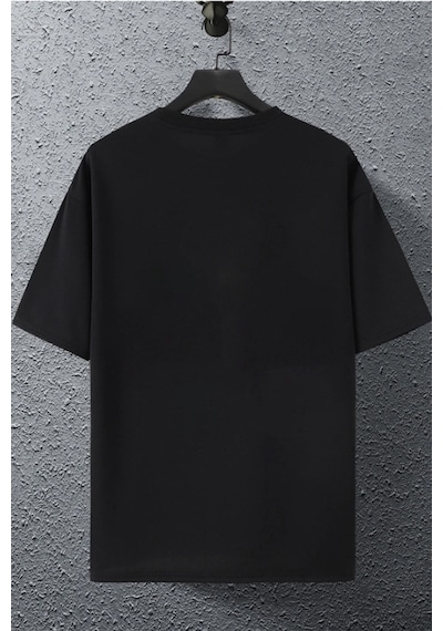 Unisex Kadın Erkek Agust D Bts Baskılı Oversize T-shirt Siyah Mck1993 Siyah