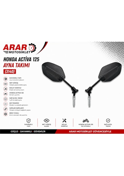 Honda Activa 125 Ayna Takımı-3140 Takim