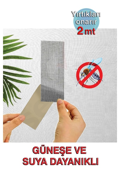 Bumy Sineklik Tamir Bandı 48mm X 2m Gri 2 Metre