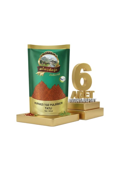 Aluçdağı Pul Biber 6x250 Gr
