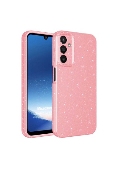 Microsonic Samsung Galaxy Uyumlu A15 Kılıf Grand Stardust Pembe -