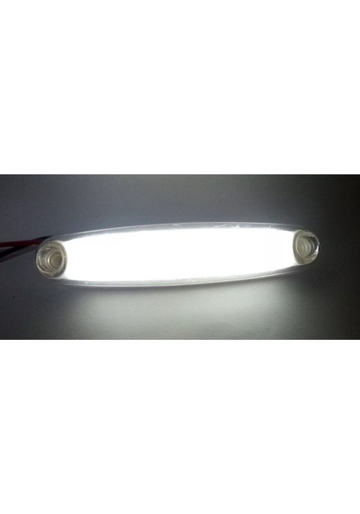 Ahmet Otomotiv 8 Adet Neon Parmak Led Lamba Beyaz 12 V 24 V