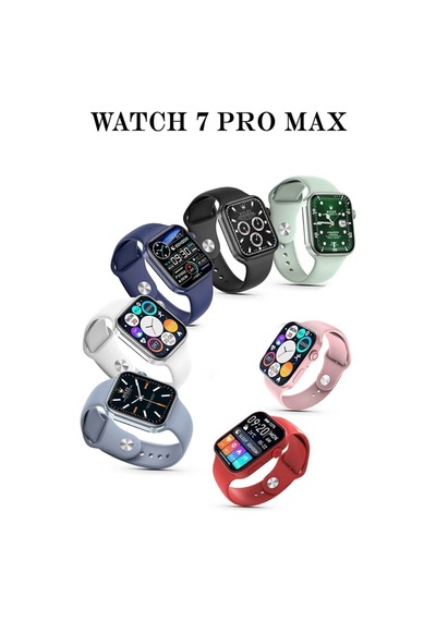 Watch 7 Pro Max Uyumlu Smartwatch Yeni Kasa Çift Tuş Aktif Konuşma Özellikli Türkçe Akıllı