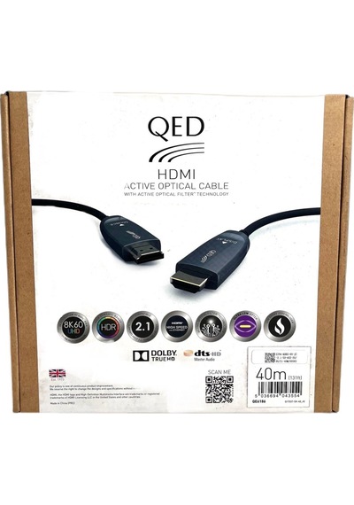 QED QE-6186 Performance Optical HDMI LSZH 40 m