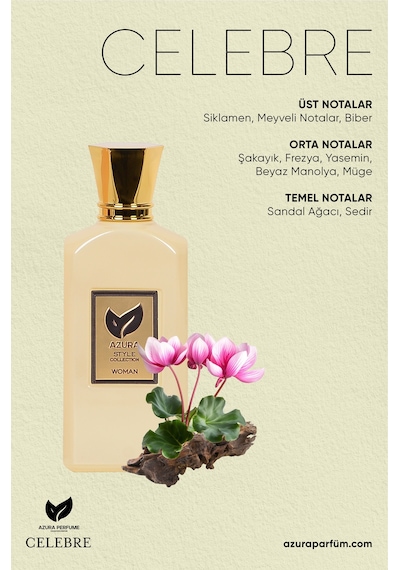 Azura K23 Style Kadın Parfüm EDP 60 ML