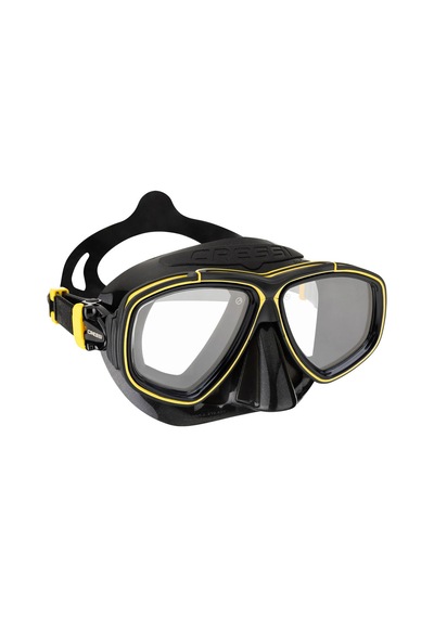 Cressi Prisma Dalış Maskesi Black - Yellow Çok Renkli