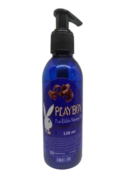 Süper Playboy Pure Edible Massage Oil 360 Ml Çikolata Aromalı Masaj Yağı X 3 Adet