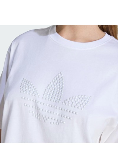 Adidas Pearl Trefoil Kadın Tişört C-adıke3428b30a00 Beyaz