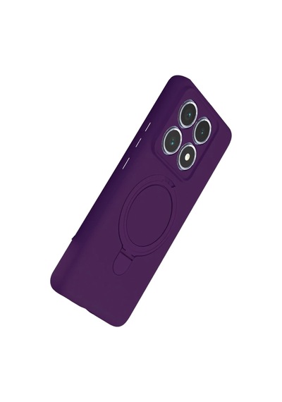 Ny Joy Mi 14t Pro Uyumlu Regal Magsafe Standlı Kapak - Derin Mor Nyjoybz
