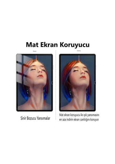 Huawei Matepad Pro 13.2 İnç Mat Ekran Koruyucu Şeffaf