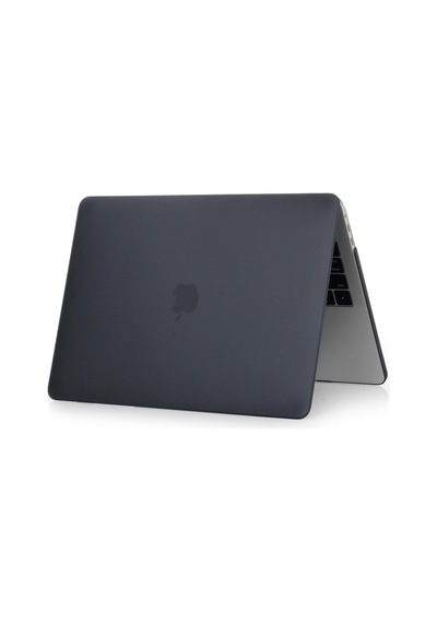 Arabulalaca Apple Uyumlu MacBook Air 13" 2020 A2337 M1 İşlemcili Mat Doku Hardcase Kılıf Lacivert