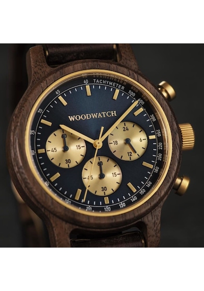 Woodwatch Ww-clc-1wbg Chrono Sailor Walnut Ahşap Erkek Kol Saati 41 Mm