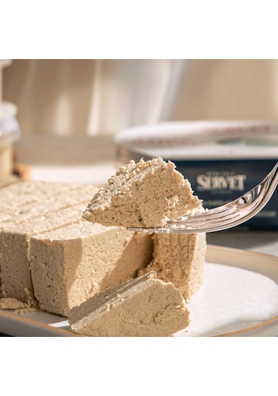 Servet Rafine Şeker İlavesiz - Sade Taze Tahin Helvası 400 G