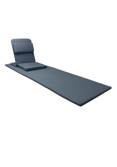 Backjack Meditasyon Sandalyesi Destekli Yer Minderi + 60x180 Kumaş Mat - Backjack 3xl Antrasit