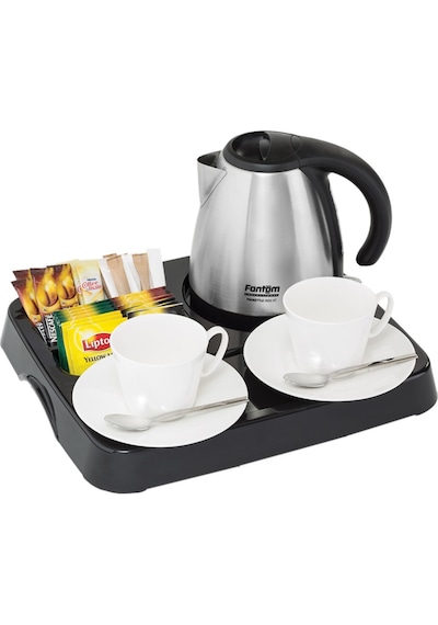 Fantom Pro Kettle Kt2400 Profesyonel Çelik Su Isıtıcısı 1.2 Lt Otel Tipi Gizli Rezistans