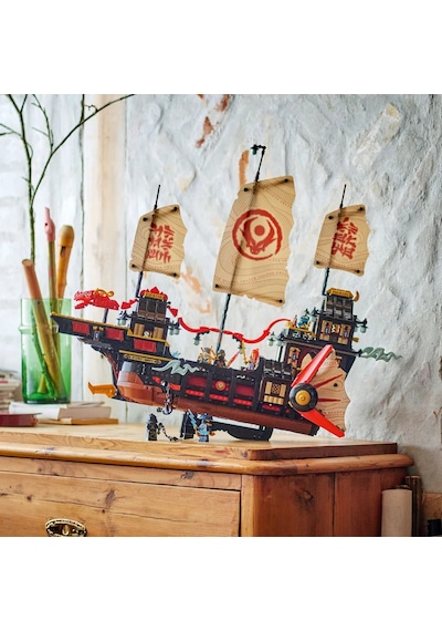 LEGO® NINJAGO® Tapınak Ödülü 71848 - 14 Yaş ve Üzeri için Cole Dahil 6 Minifigür İçeren Yaratıcı Oyuncak Yapım Seti (2387 Parça)