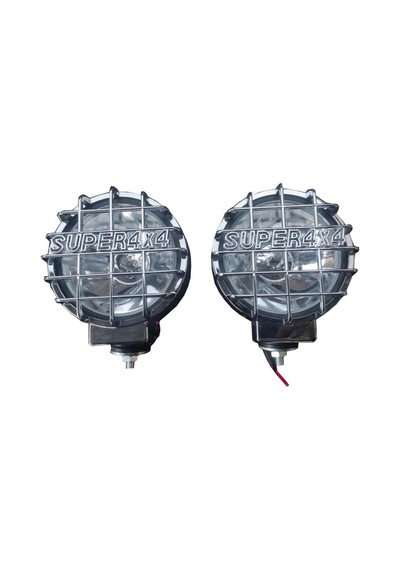 Off Road Beyaz Yuvarlak 4X4 Nikelaj Sis Lambası 2 Adet 12V