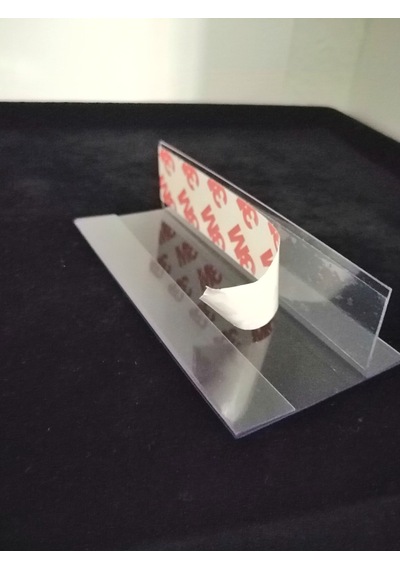 10 Adet Pvc Etiketlik Dik Siperli Yapışkanlı 10x5 Cm Raf Önü