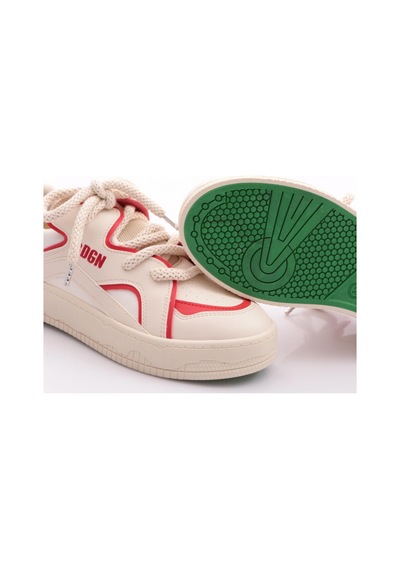 Dgn B10750 Kadin Sneakers Ayakkabi Kırmızı