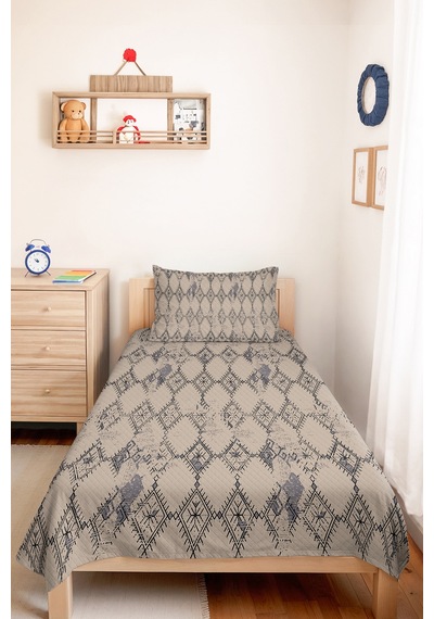 Geometrik Gri Genç Odası Tek Kişilik Pike Takımı - Bohem Bej 160x220 Cm Kapitone Yazlık Yatak Örtüsü Mahmur Dalgakıran Akışı Geometrik Gri Genç Odası Tek Kişilik Pike Takımı - Bohem Bej 160x220 Cm Kapitone Yazlık Yatak Örtüsü Mahmur Dalgakıran Akışı
