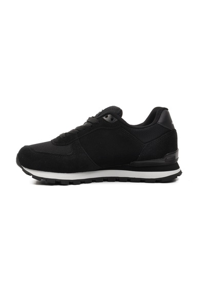 Hammer Jack Siyah Suni Deri Unisex Sneaker Peru 102 19250 G Siyah