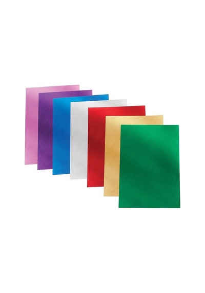 Metalik Fon Kartonu 25X35 Cm 10 Lu Karışık