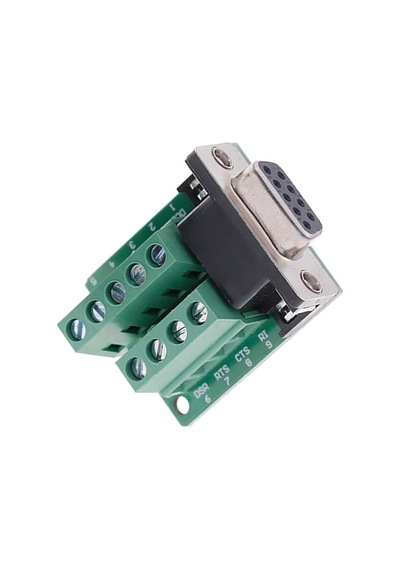 Alkatronik-Db9 To Dip Adaptör Dişi 9 Pin Rs232 Com Port Klemens Çevirici