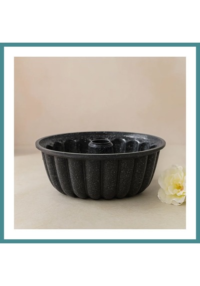 Trendexa Döküm Kek Kalıbı Göbekli Dilimli 25 Cm X 9.5 Cm Mac Çok Renkli