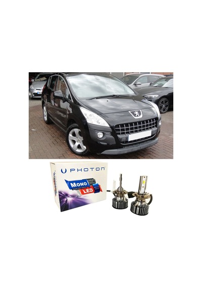 Peugeot 3008 Led Xenon Kısa Far Ampulü H7 Mono Yeni Seri Beyaz 2010-2013