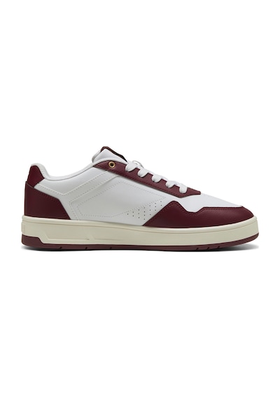 Puma Court Classic Beyaz Erkek Sneaker 000000000102266478 Beyaz-bordo